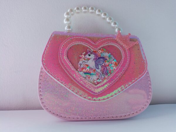 👜💖 Bolso Infantil con Agarradera de Perlas y Correa para Colgar 💖👜 - Image 8