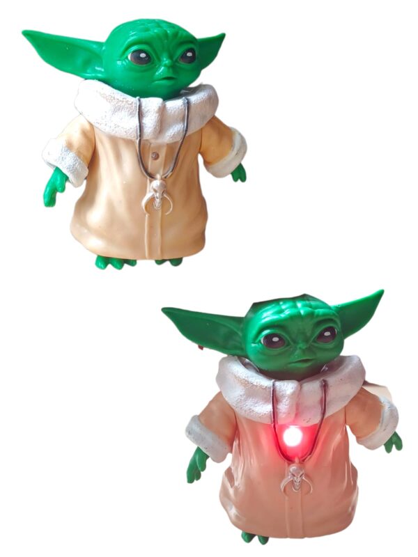🌌✨ Set x3 Figuras Galácticas con Luz en el Pecho 🚀🔴 - Image 5