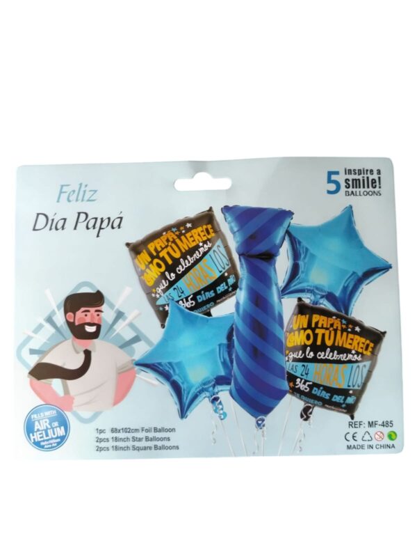 Pack De Globos Para Papá Amor, Estilo Y Mucho Cariño - Image 4
