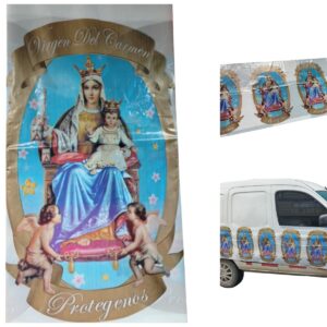 Devoción Sobre Ruedas Faldón Decorativo Virgen Del Carmen 5m