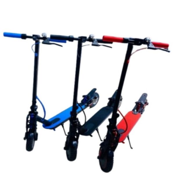 🏁 Patineta Eléctrica Plegable Con Amortiguador Frontal
