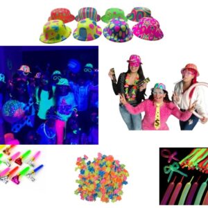 🎉💥 ¡Mega Combo Neón para Fiestas! – 100 Artículos para Brillar sin Parar 🌈🕺💃