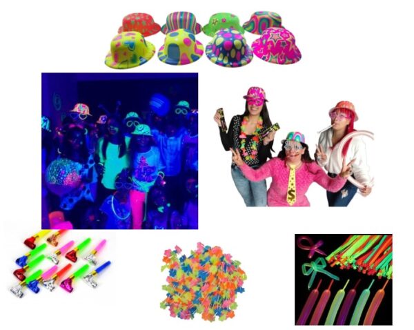 🎉💥 ¡Mega Combo Neón para Fiestas! – 100 Artículos para Brillar sin Parar 🌈🕺💃