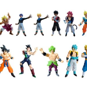 🔥 Blíster de Figuras Guerreros del Ki 🥋✨ – 5 Figuras de Acción por Pack