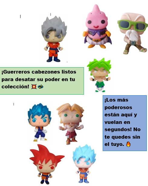 💥 Figuras Estilo Anime Poder Supremo – ¡Colección Explosiva! 💥