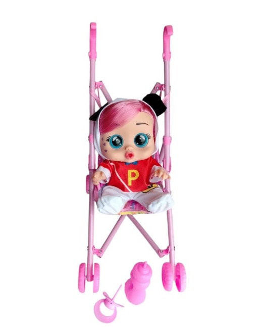 Cochecito de muñeca con asiento de auto - China Cochecito de muñeca para bebés y juguete de muñeca precio