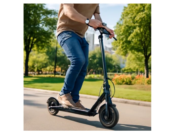 🚀 Patineta Eléctrica Portátil con Amortiguador Frontal y App 📱⚡ - Image 5