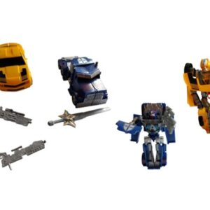 🚗🤖 ¡Transformación en Acción! 2 en 1: Robots que se convierten en Autos 🚛⚔️