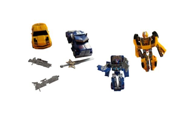 🚗🤖 ¡Transformación en Acción! 2 en 1: Robots que se convierten en Autos 🚛⚔️