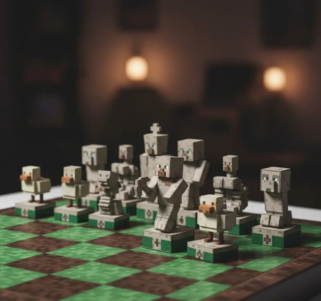 ♟️🎮 Juego de Ajedrez Minecraft 🌍🧠 - Image 2
