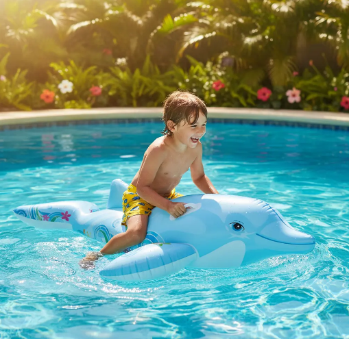 Flotador De Delfín Inflable Intex 175cm - Image 7