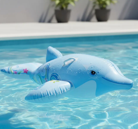 Flotador De Delfín Inflable Intex 175cm