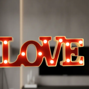 ❤️✨ Letrero LED LOVE Luz Perfecta Para Fiestas Y Regalos ✨❤️