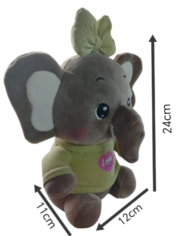 ✨🌿 Colección peluches elefante: ternura, suavidad y estilo en un abrazo 💕🎀 - Image 3