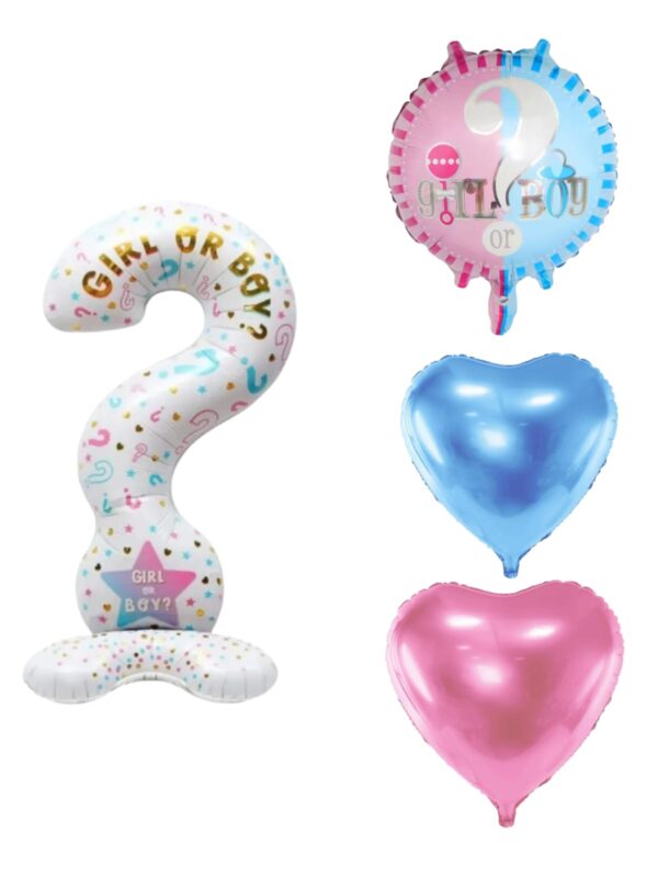 🎉👶Bouquet Revelación de Género 🎀💙 ¡Sorpresa en cada globo! - Image 2