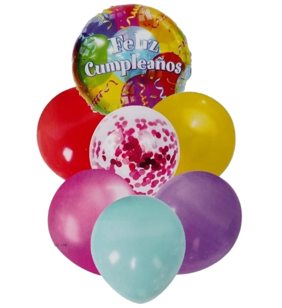 🎉🎈 Bouquet de Cumpleaños 🎂✨ Variedad de Globos para Celebrar 🥳🎁 - Image 4