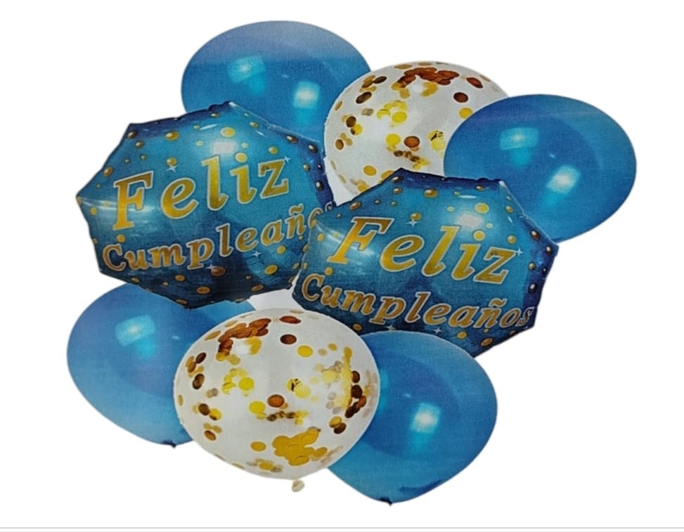 🎉🎈 Bouquet de Cumpleaños 🎂✨ Variedad de Globos para Celebrar 🥳🎁 - Image 2