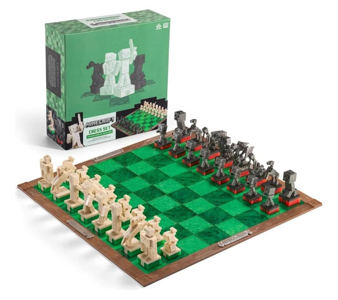♟️🎮 Juego de Ajedrez Minecraft 🌍🧠