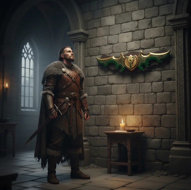 ⚔️ Espada War con Soporte Decorativo de Pared 🐍🔥 - Image 5