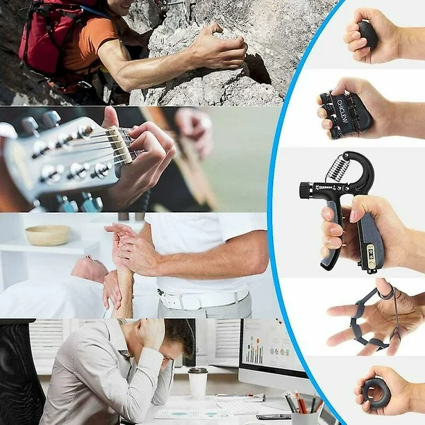 💪 Kit Ejercitador Muscular 5 en 1 – Fortalece tus manos, dedos y antebrazos 🖐️🔥 - Image 12