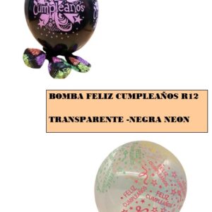 🎉 Bombas Feliz Cumpleaños x12 🎈 ¡Decoración Única y Moderna!