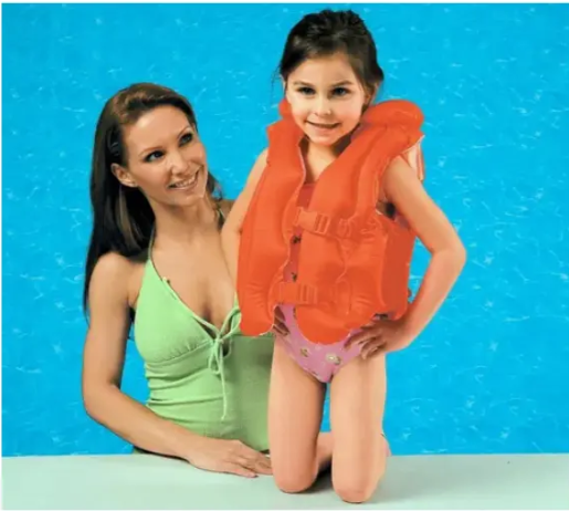 Intex Chaleco Inflable Pileta Rio Mar 58660 Para Niños - Image 4