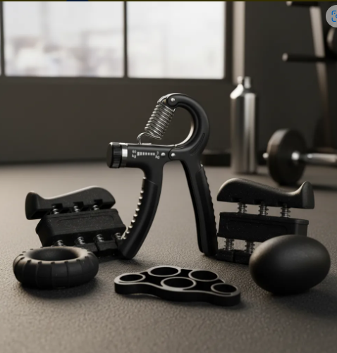 💪 Kit Ejercitador Muscular 5 en 1 – Fortalece tus manos, dedos y antebrazos 🖐️🔥