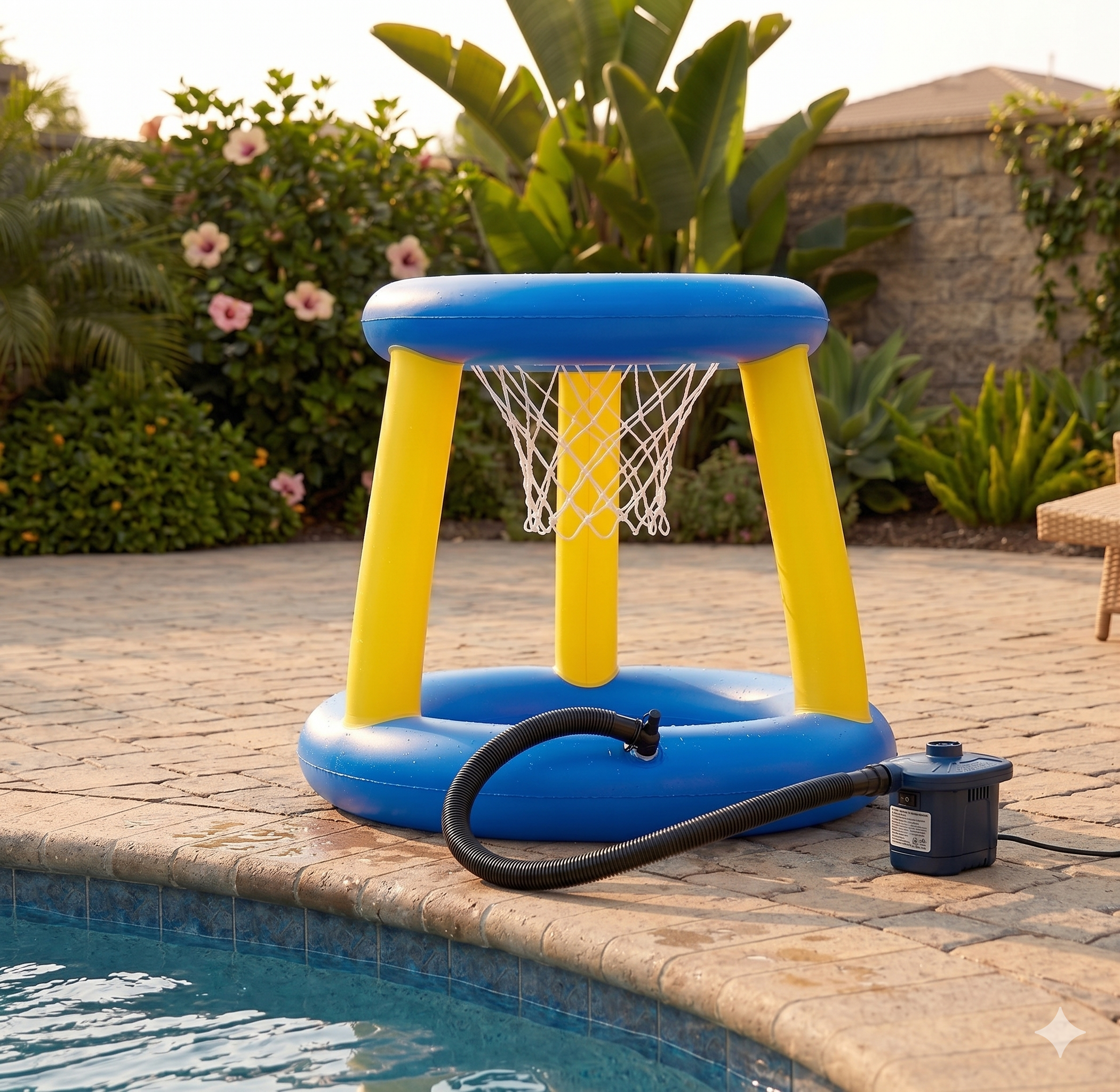 🏀✨ ¡Canasta Inflable de baloncesto + con Balón! Diversión Asegurada 🎯🧒👶 - Image 5