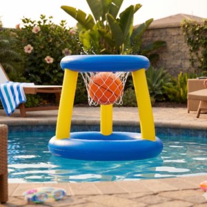 🏀✨ ¡Canasta Inflable de baloncesto + con Balón! Diversión Asegurada 🎯🧒👶