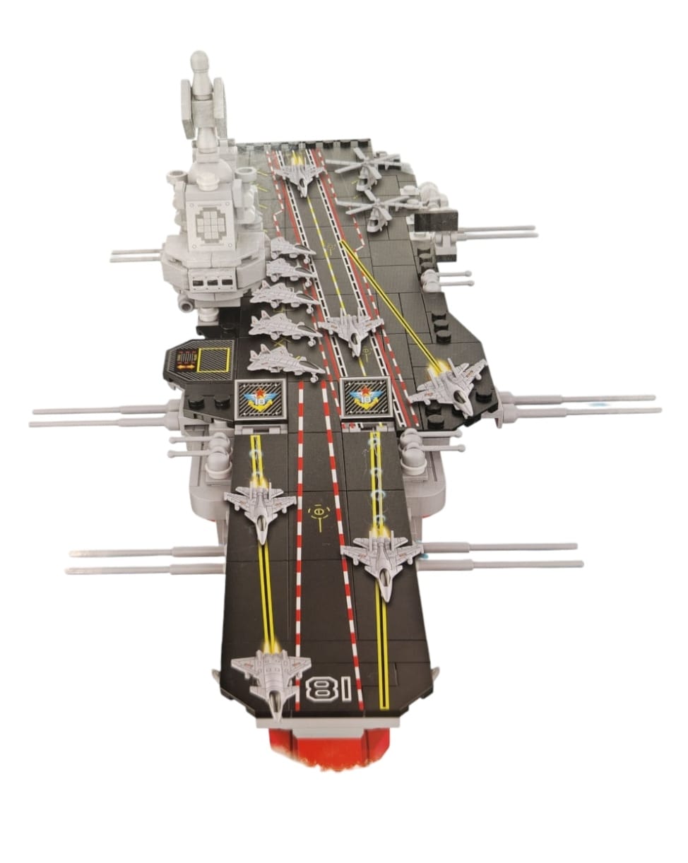 🧱🚢 Bloques De Construcción Portaaviones 🛠️✈️ - Image 2