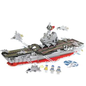 🧱🚢 Bloques De Construcción Portaaviones 🛠️✈️