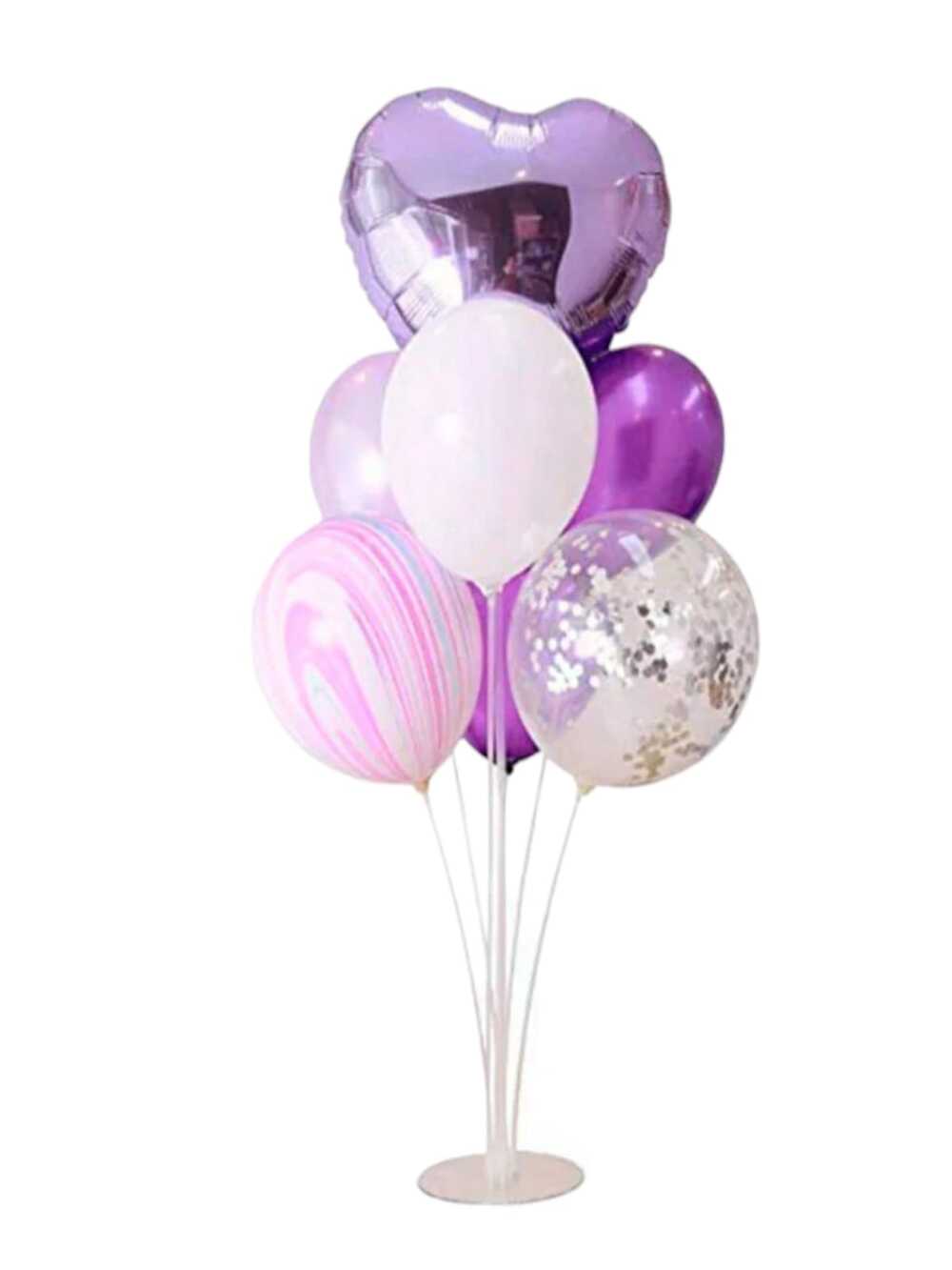 🎈 Base Bouquet Para Globos x8 Piezas 🎉 Soporte Decorativo - Image 3