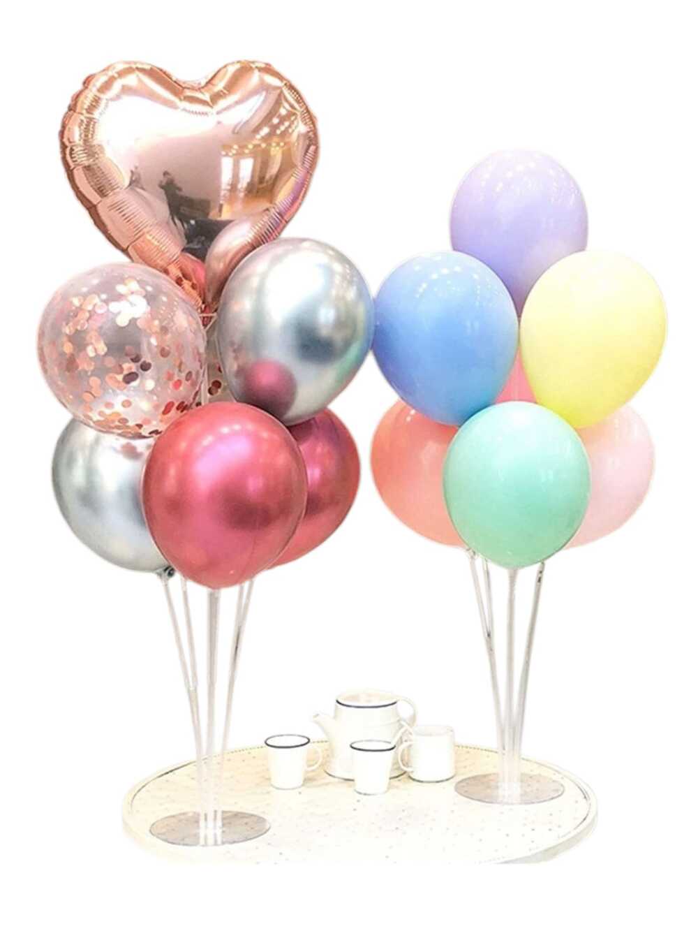 🎈 Base Bouquet Para Globos x8 Piezas 🎉 Soporte Decorativo - Image 5