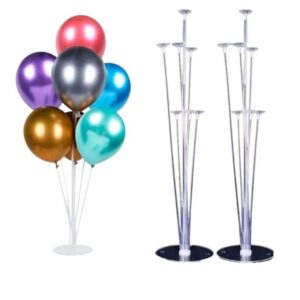 🎈 Base Bouquet Para Globos x8 Piezas 🎉 Soporte Decorativo