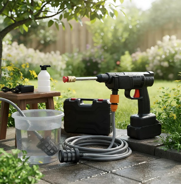 🔧💦 Hidrolavadora Portátil Recargable con Doble Batería 🔋✨ ¡Limpieza Potente Donde Quieras! - Image 6