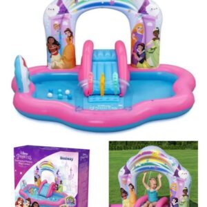 ✨ Centro de Juegos Inflable Princesas Bestway – ¡Diversión Real en el Agua! 👑💖
