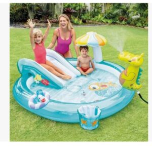 🐊💦Centro Actividades Piscina Inflable Agua Cocodrilo Intex 🐊💦