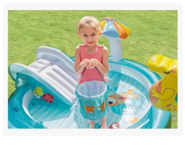 🐊💦Centro Actividades Piscina Inflable Agua Cocodrilo Intex 🐊💦 - Image 4
