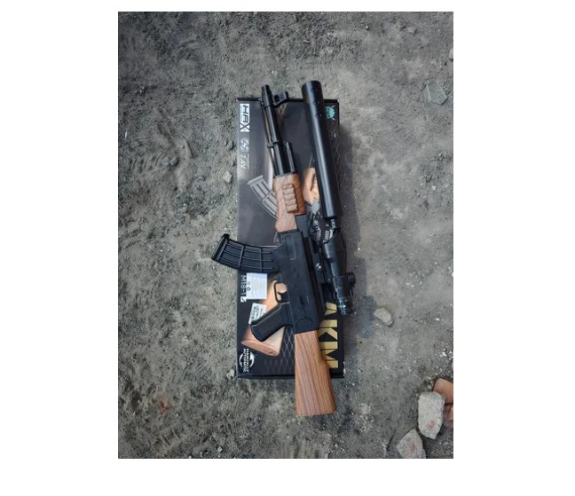 Rifle de Juguete 🔫 con Mira Realista 🔍 y Bolitas Hidrogel M18-1 💦 - Image 7