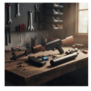 Rifle de Juguete 🔫 con Mira Realista 🔍 y Bolitas Hidrogel M18-1 💦