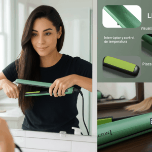 Plancha Alisadora Digital 🥑✨ Aguacate & Macadamia 🌰💆♀️