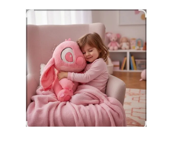 ✨🧸 Peluche Con Cobija 42 Cm Cajuromix 💙💕 - Image 5