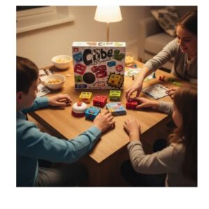 🎲 Juego De Mesa Cube Face Change – Caras Divertidas 😂👀