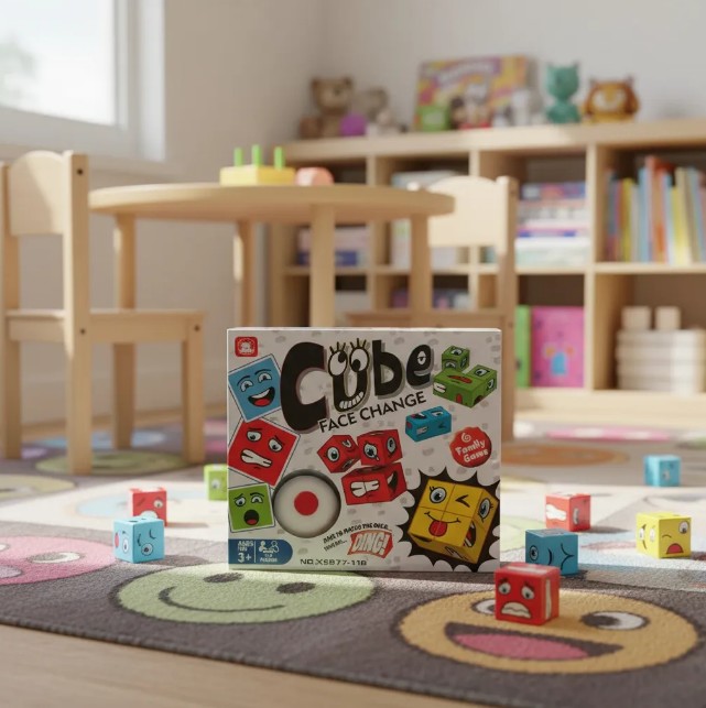 🎲 Juego De Mesa Cube Face Change – Caras Divertidas 😂👀 - Image 5