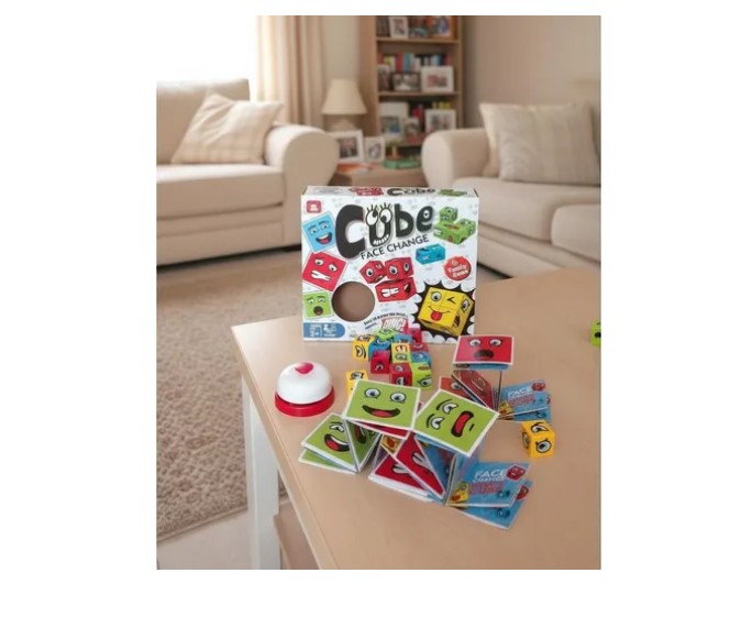 🎲 Juego De Mesa Cube Face Change – Caras Divertidas 😂👀 - Image 3