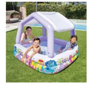 🏖️ Piscina Inflable Con Toldo Desmontable Intex Diversión 🌊