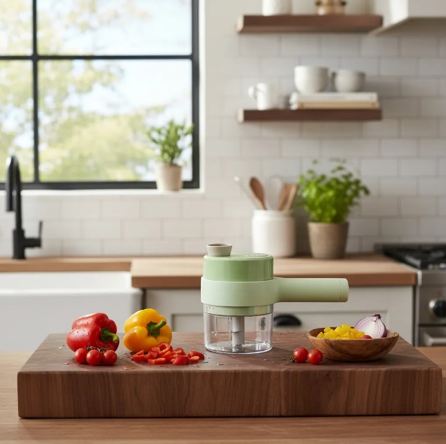 🥕 Cortador Manual Multiusos Picadora Portátil De Alimentos 🥒🍎 - Image 2