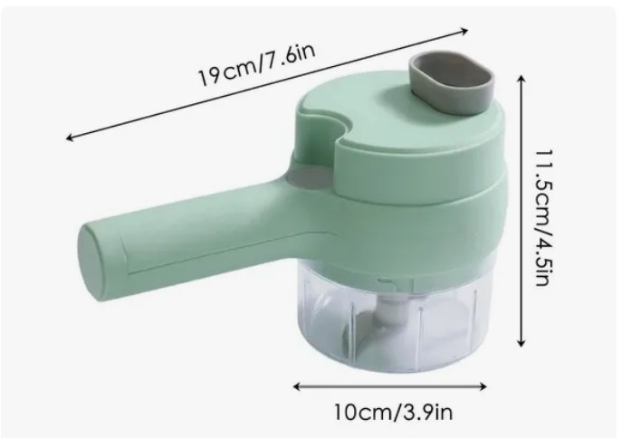 🥕 Cortador Manual Multiusos Picadora Portátil De Alimentos 🥒🍎 - Image 3