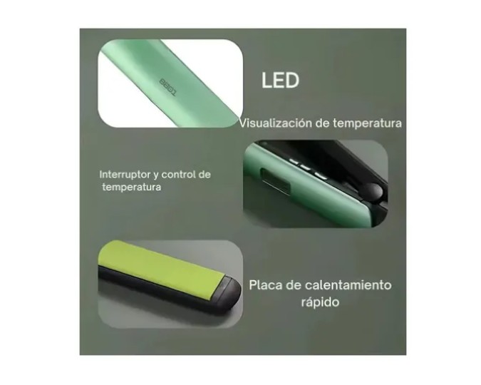 Plancha Alisadora Digital 🥑✨ Aguacate & Macadamia 🌰💆♀️ - Image 7
