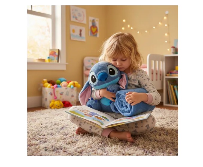 ✨🧸 Peluche Con Cobija 42 Cm Cajuromix 💙💕 - Image 6
